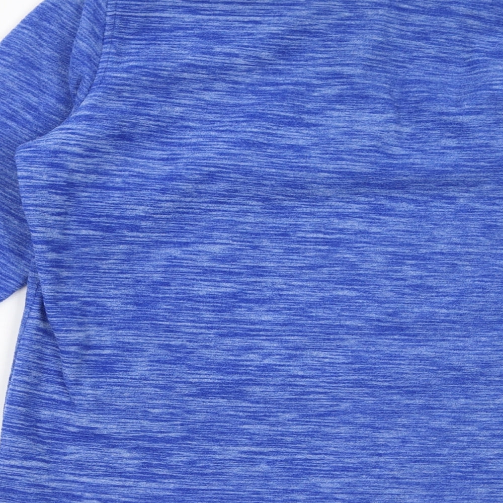 Mountain Warehouse Womens Blue Polyester Pullover Sweatshirt Size 14 Pullover