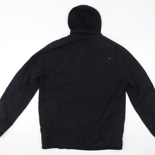 Hurley Mens Black Jacket Size S Zip
