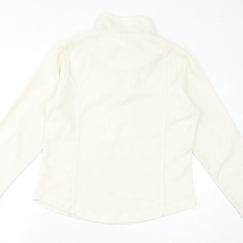 Active Womens Ivory Polyester Pullover Sweatshirt Size 10 Pullover - Size 10-12