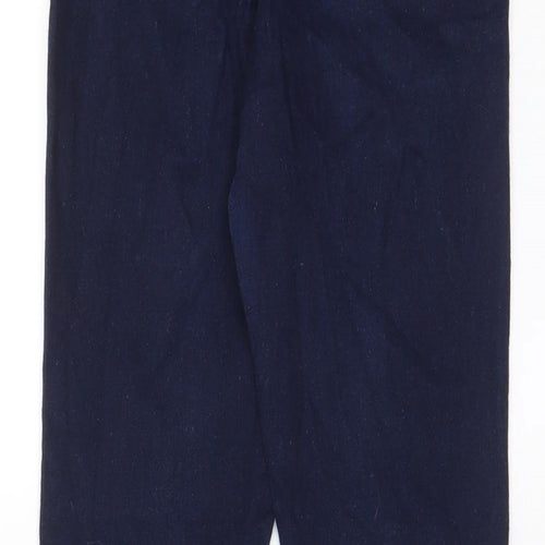 Denim & Co. Womens Blue Cotton Skinny Jeans Size 6 L28 in Regular Zip - Pockets
