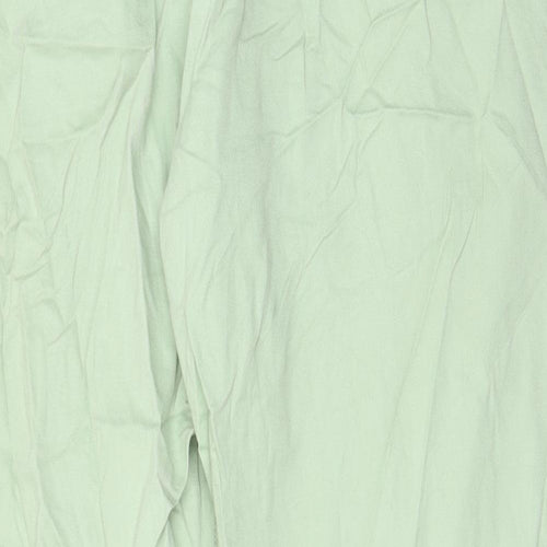 George Womens Green Cotton Straight Jeans Size 20 L29 in Regular Zip - Pockets