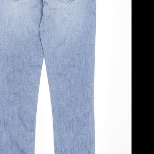 Hidden Jeans Womens Blue Cotton Skinny Jeans Size 28 in L25 in Regular Zip - Pockets