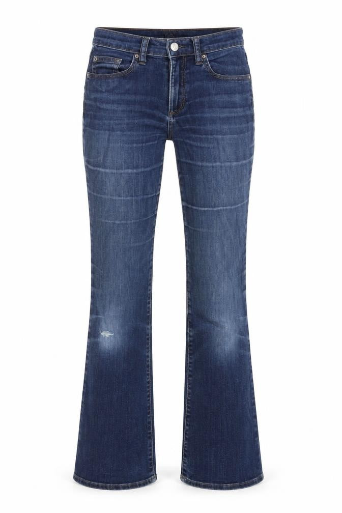 Gpa Womens Blue Cotton Bootcut Jeans Size 26 in L30 in Regular Zip - Pockets