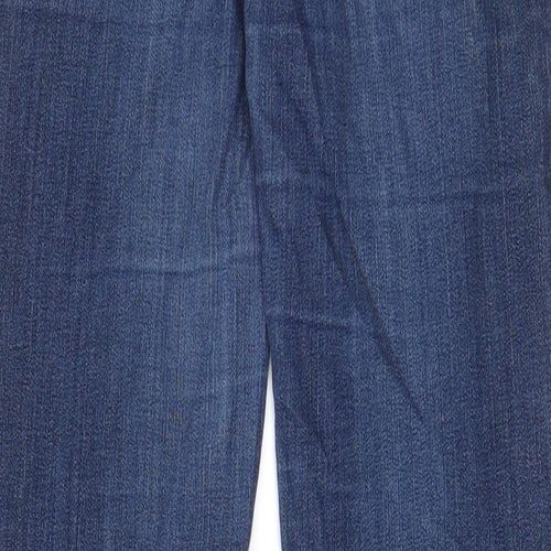 Gpa Womens Blue Cotton Bootcut Jeans Size 26 in L30 in Regular Zip - Pockets