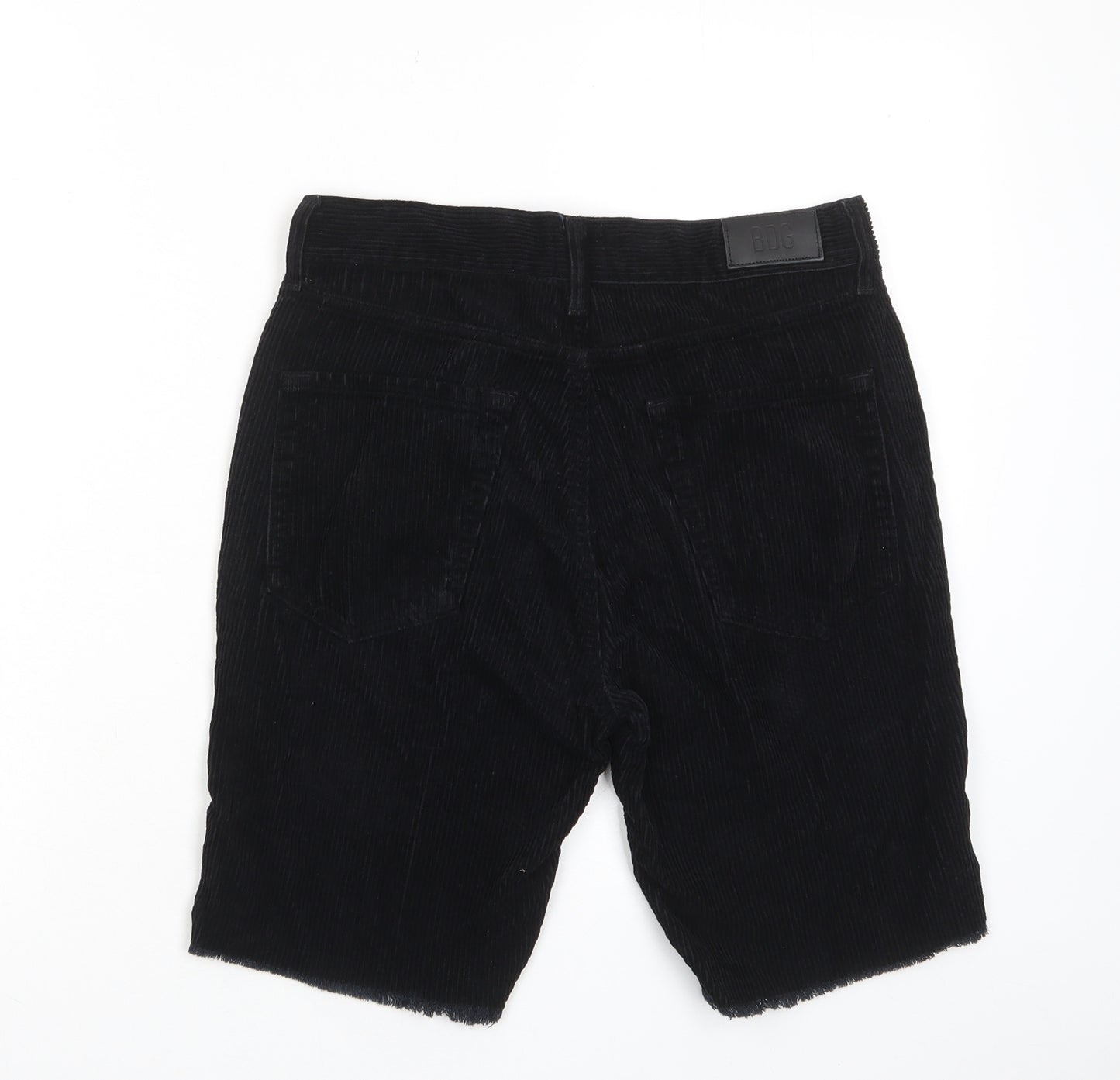 BDG Womens Blue Cotton Bermuda Shorts Size 28 in L9 in Regular Zip - Pockets