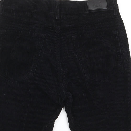 BDG Womens Blue Cotton Bermuda Shorts Size 28 in L9 in Regular Zip - Pockets