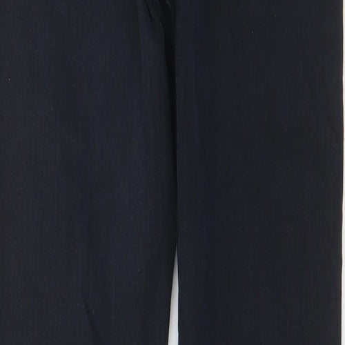 Topshop Womens Black Cotton Skinny Jeans Size 26 in L30 in Regular Zip - Pockets