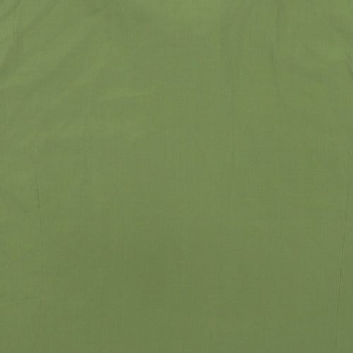 Apparenza Womens Green Polyester Basic Button-Up Size 3XL Collared