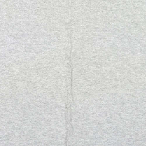 Jordan Mens Grey Cotton T-Shirt Size M Round Neck - Bee