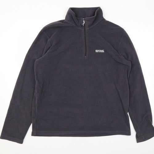 Regatta Mens Grey Polyester Pullover Sweatshirt Size XL