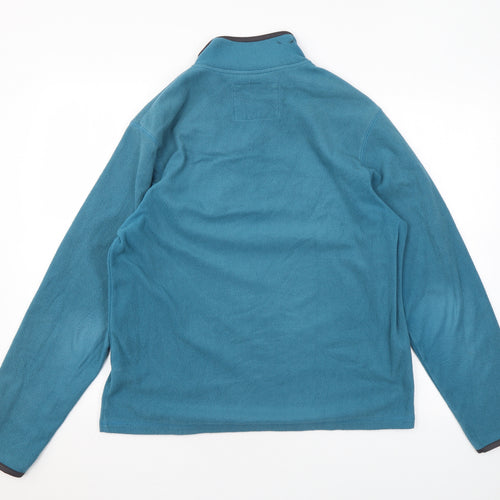Marks and Spencer Mens Blue Polyester Pullover Sweatshirt Size S