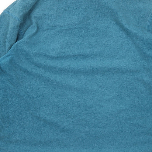Marks and Spencer Mens Blue Polyester Pullover Sweatshirt Size S