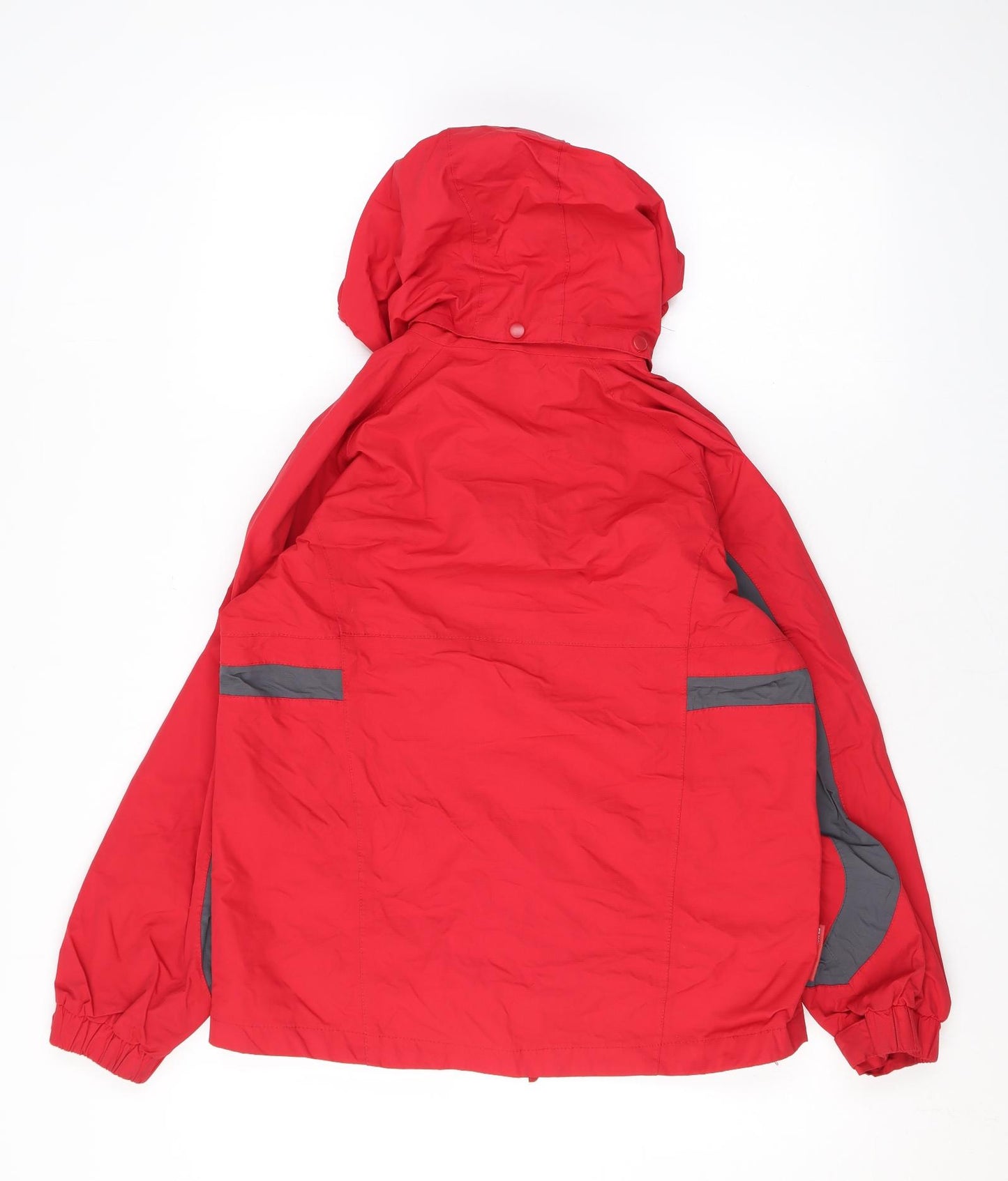 Mountain Warehouse Boys Red Rain Coat Coat Size 11-12 Years Zip
