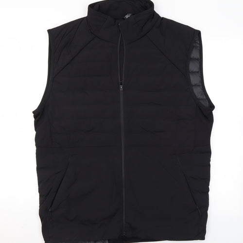 Lululemon Womens Black Gilet Coat Size L Zip