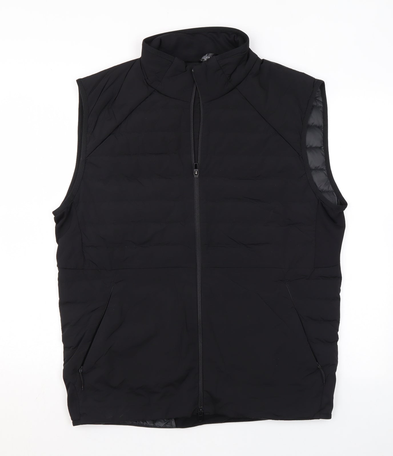 Lululemon Womens Black Gilet Coat Size L Zip