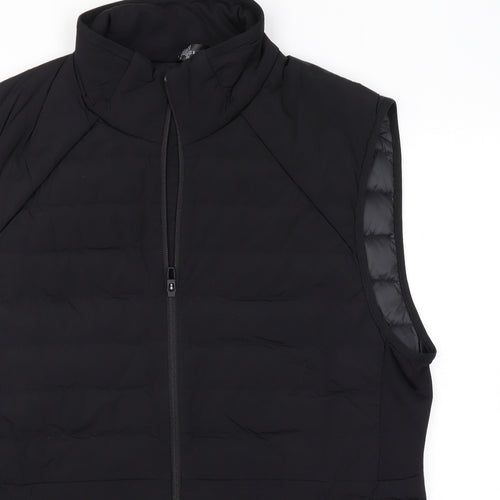 Lululemon Womens Black Gilet Coat Size L Zip