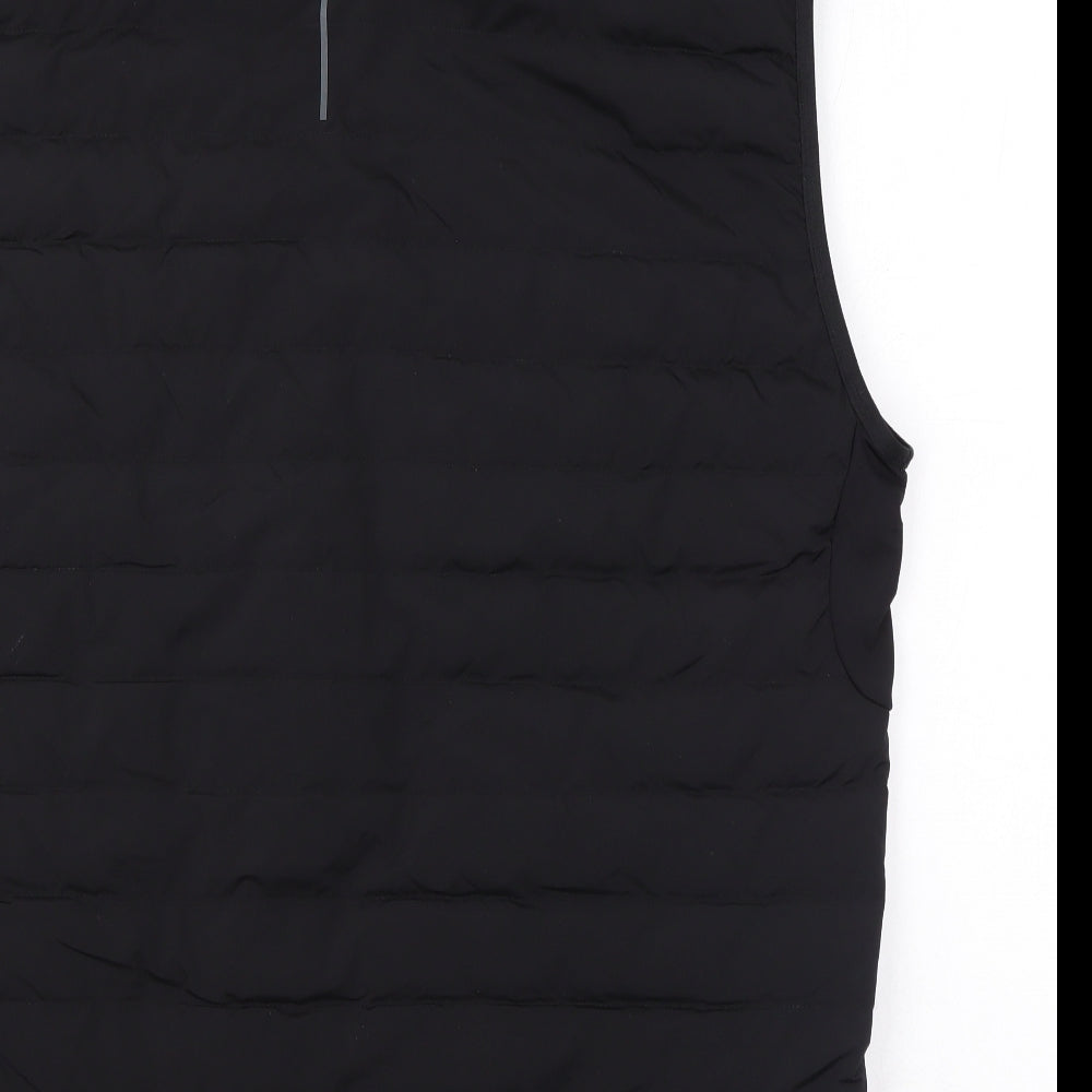 Lululemon Womens Black Gilet Coat Size L Zip