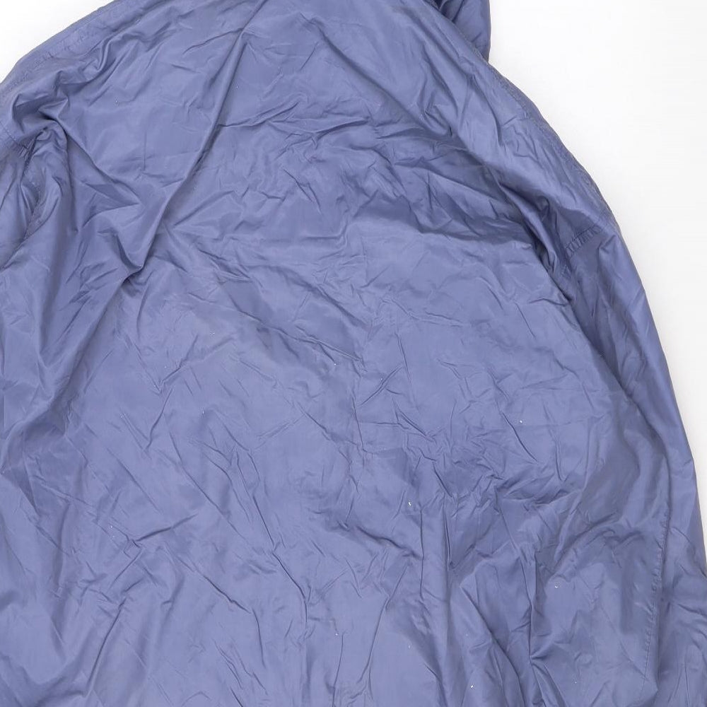 Berghaus Womens Blue Rain Coat Jacket Size 16 Zip