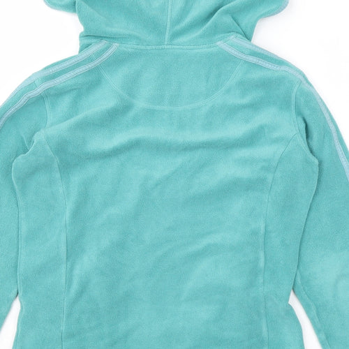 Marks and Spencer Womens Blue Polyester Pullover Hoodie Size 8 Pullover