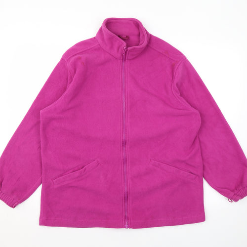 Snowdonia Womens Pink Jacket Size 14 Zip