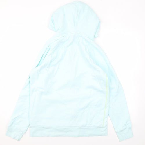 White Stuff Womens Blue Cotton Full Zip Hoodie Size XS Zip