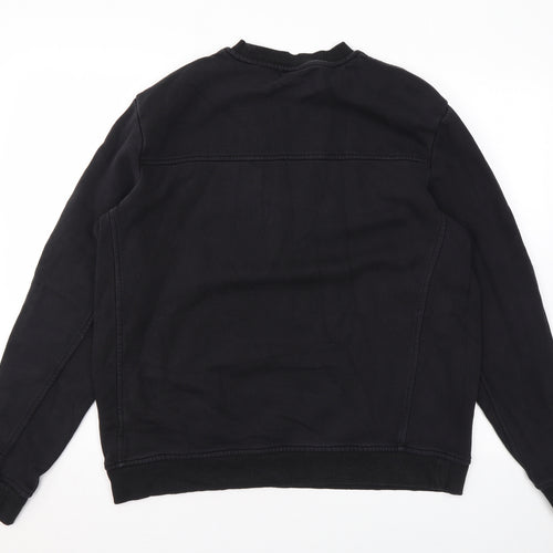 Everlast Mens Black Cotton Pullover Sweatshirt Size XL
