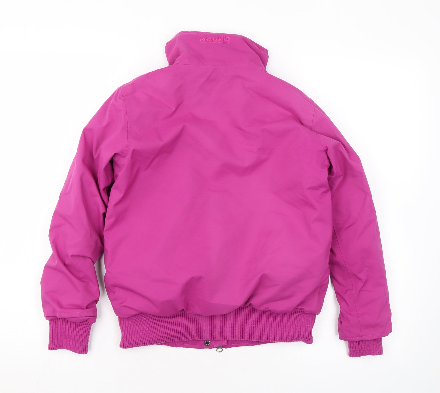 Requisite Girls Pink Rain Coat Coat Size 7-8 Years Zip