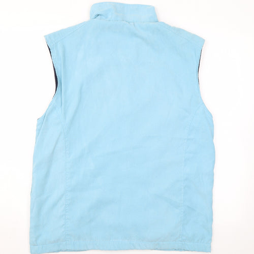 Outdoor Countrywear Womens Blue Gilet Coat Size S Zip
