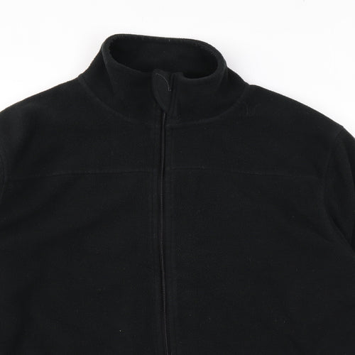Hutson Harbour Mens Black Jacket Size XL Zip