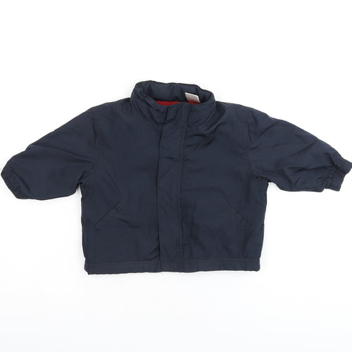 Gap Baby Black Jacket Coat Size 6-9 Months Zip - Size 6-12 Months