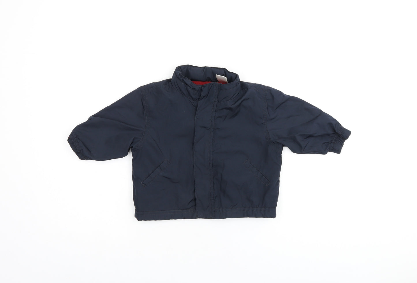 Gap Baby Black Jacket Coat Size 6-9 Months Zip - Size 6-12 Months