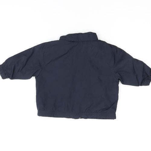 Gap Baby Black Jacket Coat Size 6-9 Months Zip - Size 6-12 Months