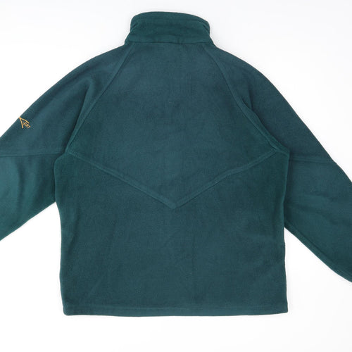 Regatta Mens Green Polyester Full Zip Sweatshirt Size S