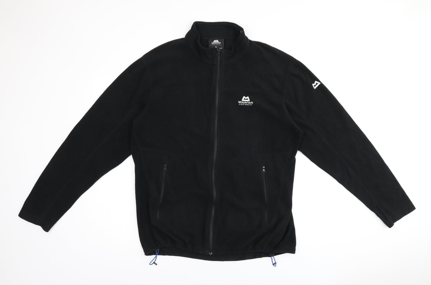 Mountain Equipment Mens Black Polyester Full Zip Sweatshirt Size XL