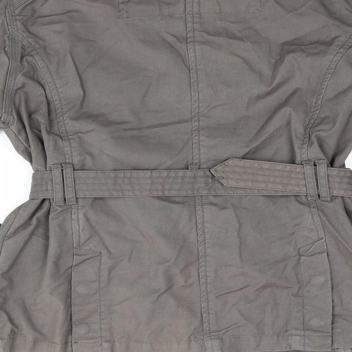 Superdry Womens Green Jacket Coat Size M Zip
