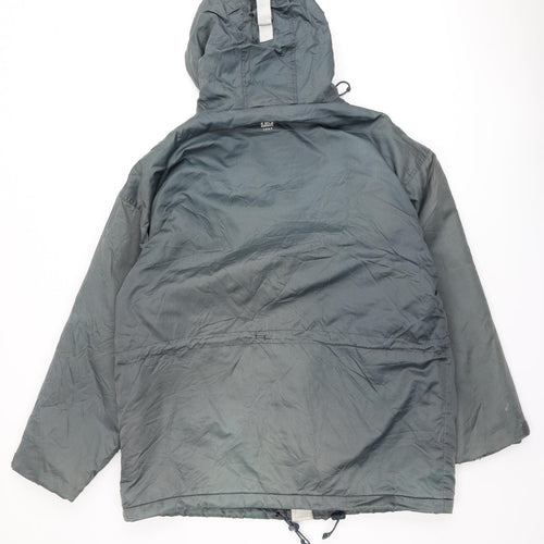 Penn Sportswear Mens Green Overcoat Coat Size L Zip