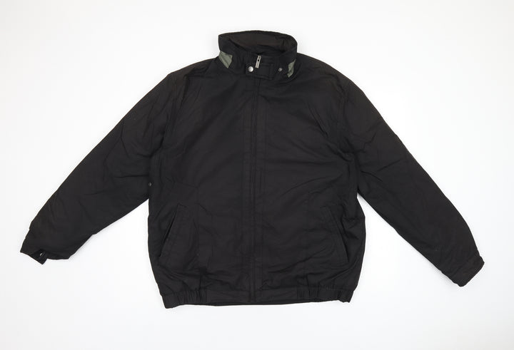 Lakeland Mens Black Jacket Coat Size XL Zip