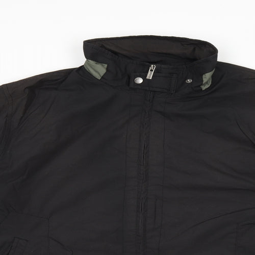 Lakeland Mens Black Jacket Coat Size XL Zip