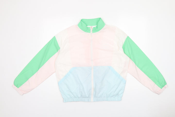 Marks and Spencer Girls Multicoloured Jacket Size 12-13 Years Zip