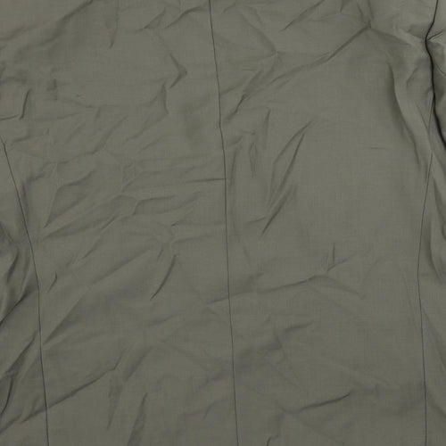 Pierre Cardin Mens Green Wool Jacket Suit Jacket Size 42 Regular