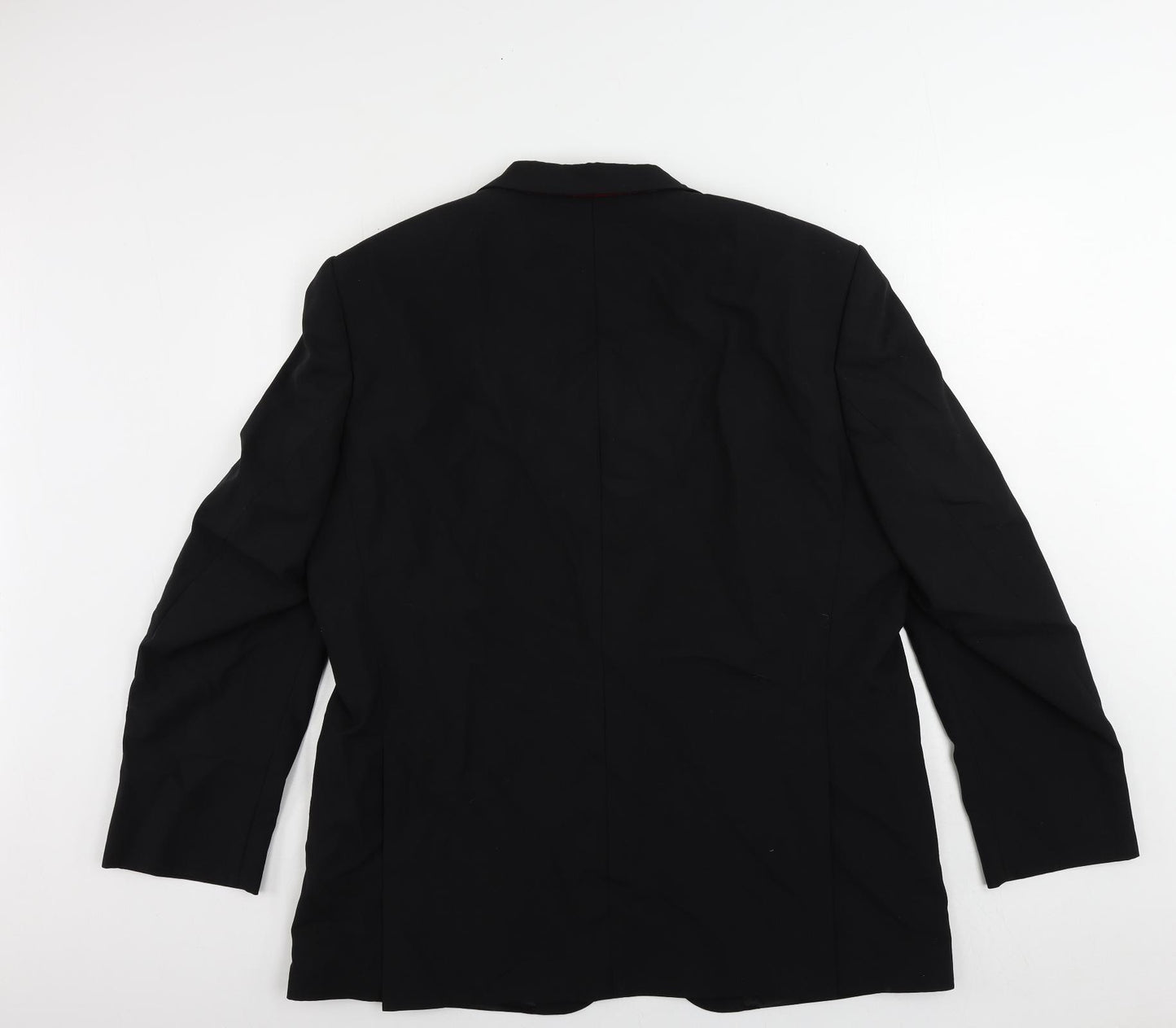 Baumler Mens Black Wool Jacket Suit Jacket Size 46 Regular
