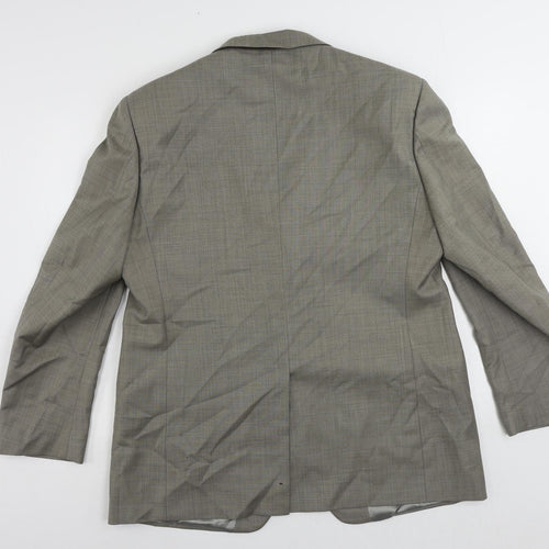 Marks and Spencer Mens Grey Wool Jacket Suit Jacket Size 44 Regular