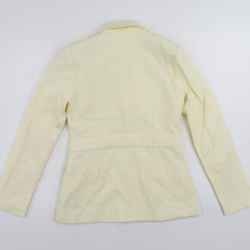 4th+ Reckless Womens Ivory Jacket Blazer Size 6 Button