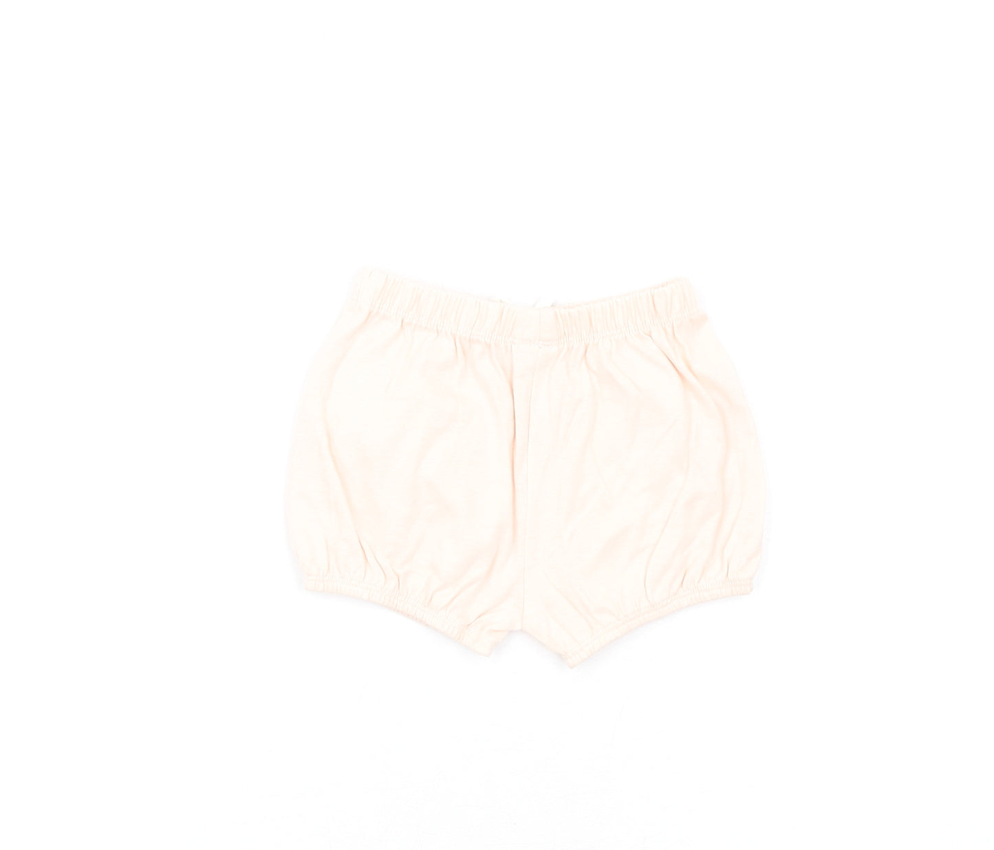 Marks and Spencer Girls Pink Cotton Shorts Outfit/Set Size 0-3 Months Pullover