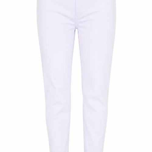Marks and Spencer Womens Purple Cotton Skinny Jeans Size 8 L29 in Regular Zip - Super Skinny