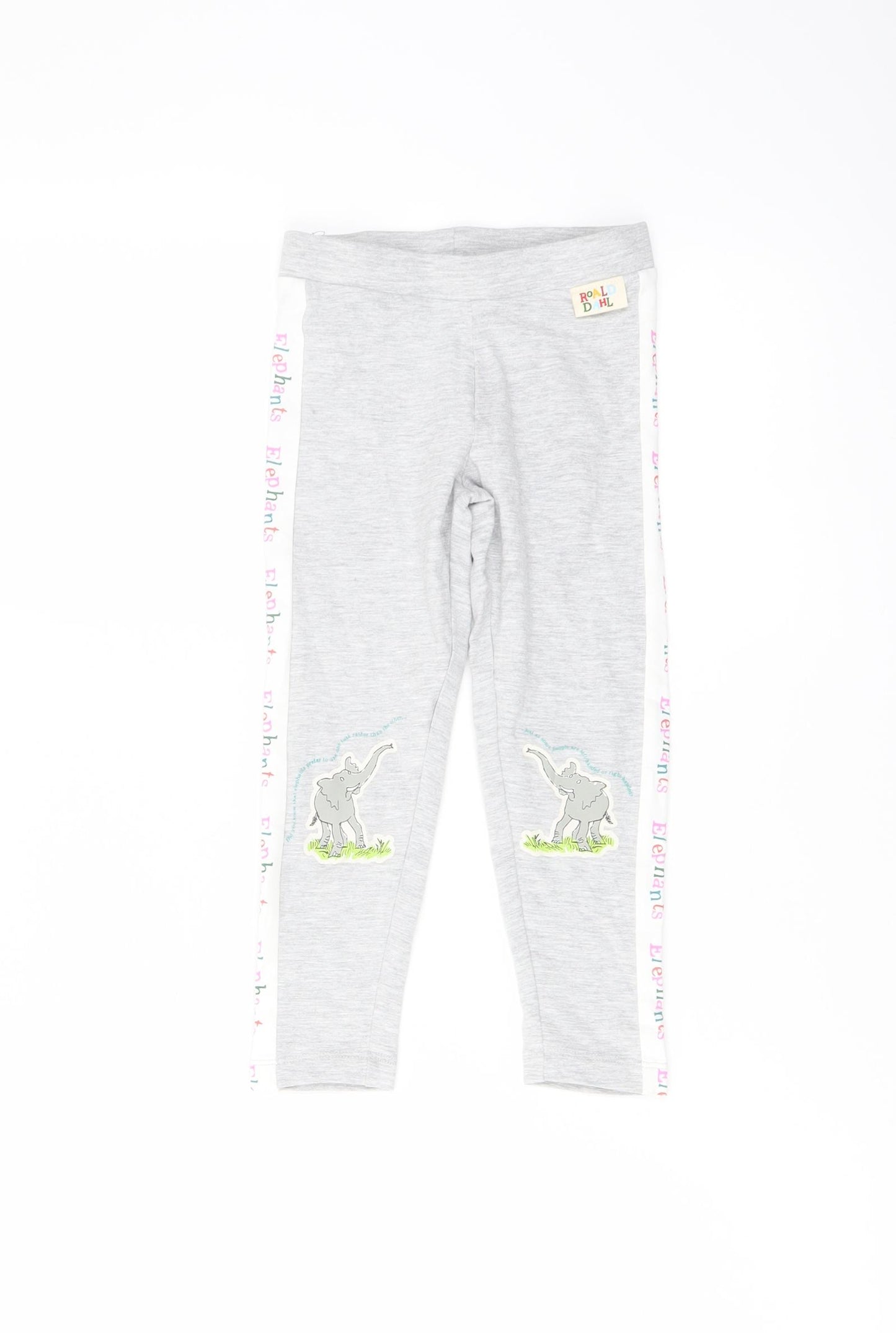 Marks and Spencer Boys Grey Cotton Sweatpants Trousers Size 2-3 Years Regular Pullover - Legging