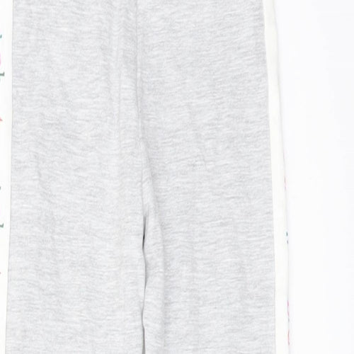 Marks and Spencer Boys Grey Cotton Sweatpants Trousers Size 2-3 Years Regular Pullover - Legging