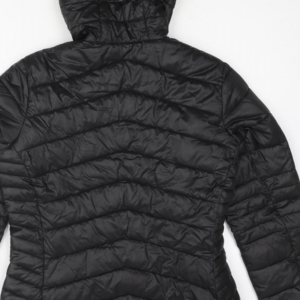 Dare 2B Womens Black Puffer Jacket Coat Size 12 Zip