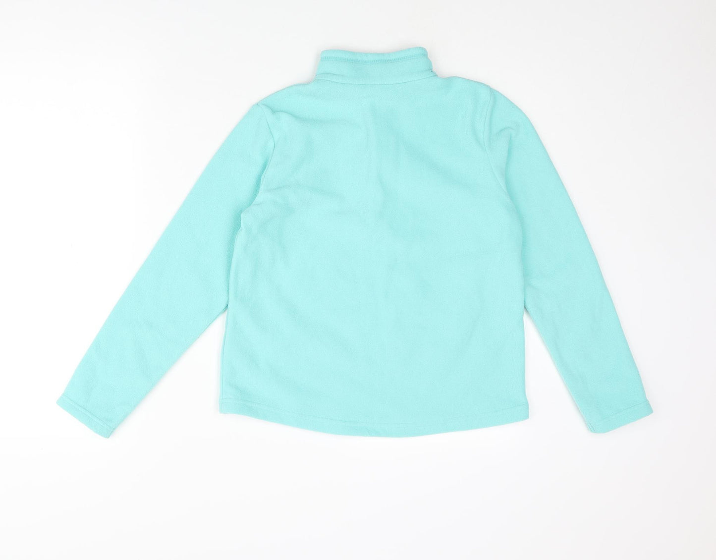 Quechue Girls Blue Polyester Pullover Sweatshirt Size 10-11 Years Zip
