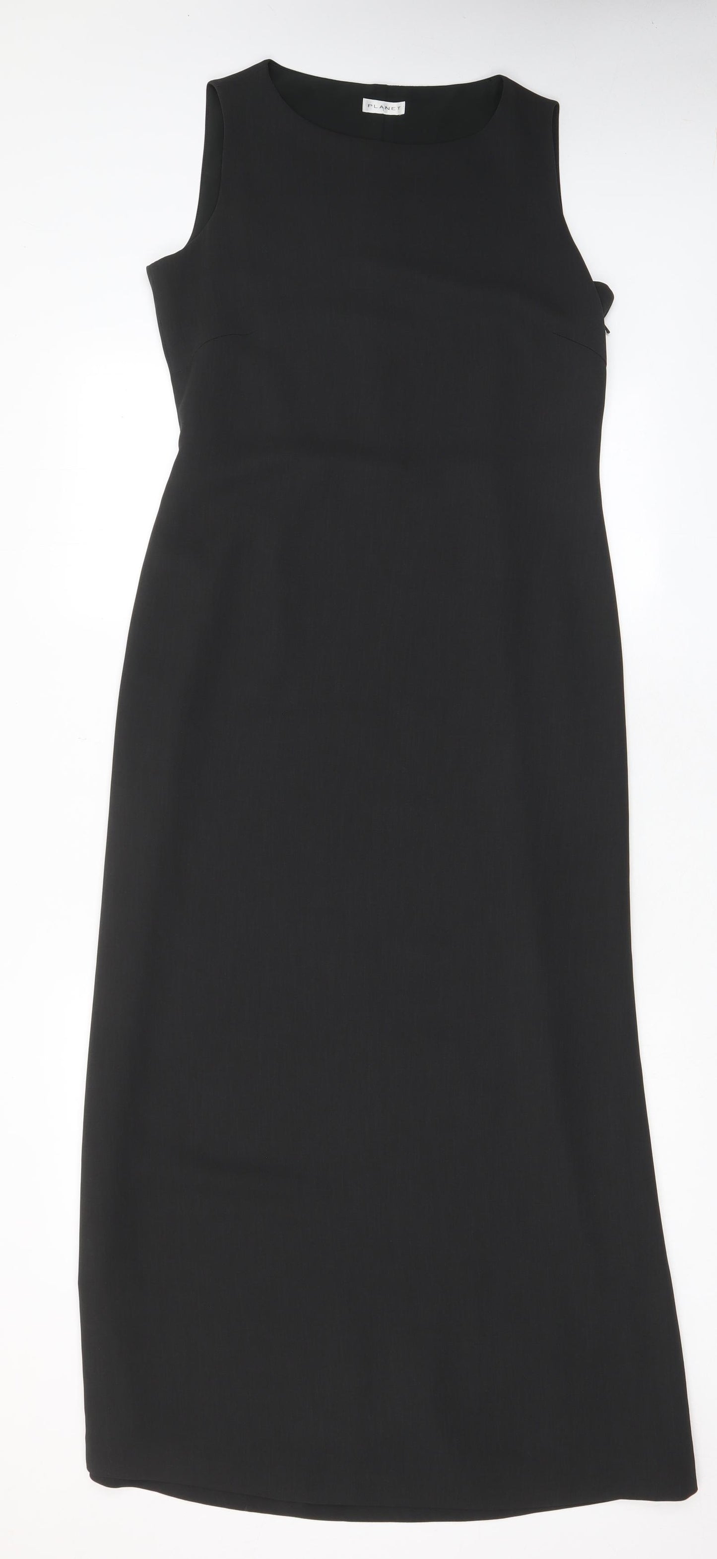 Free Planet Womens Grey Polyester A-Line Size 10 Boat Neck Zip